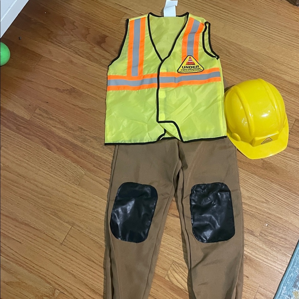 Kids construction worker costume Target Yellow and Orange Safety Vest for Kids